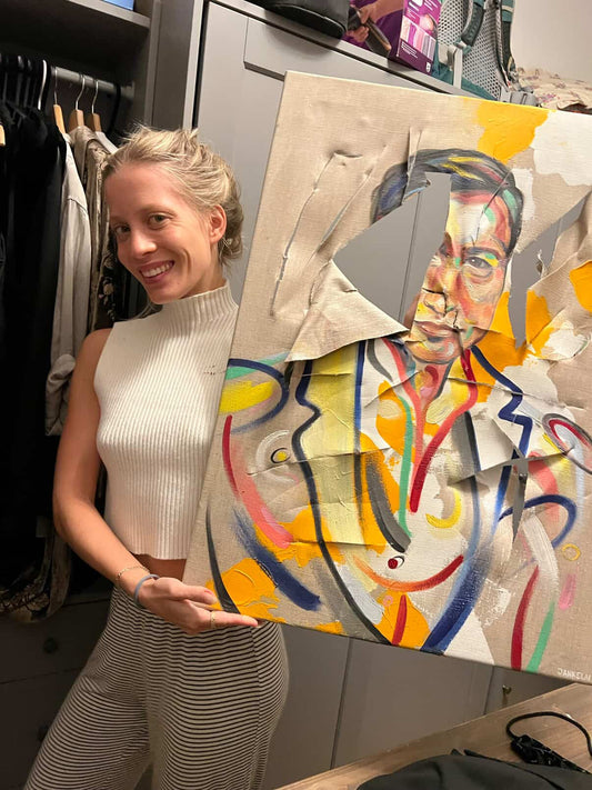 Custom portrait for Michael 50% advance